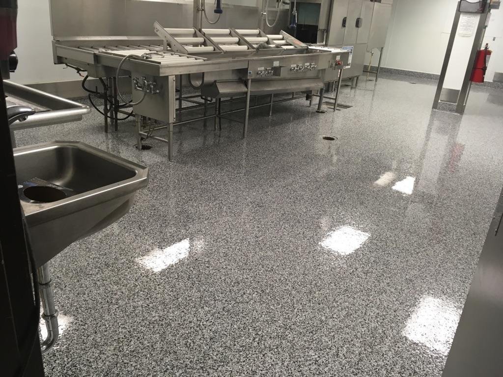Transform Your Commercial Kitchen with Epoxy Flake Flooring: 6 Powerful Benefits